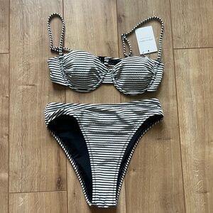 [NEW W/ TAGS] Solid & Striped x Sofia Richie Grainge Miranda Bikini Set